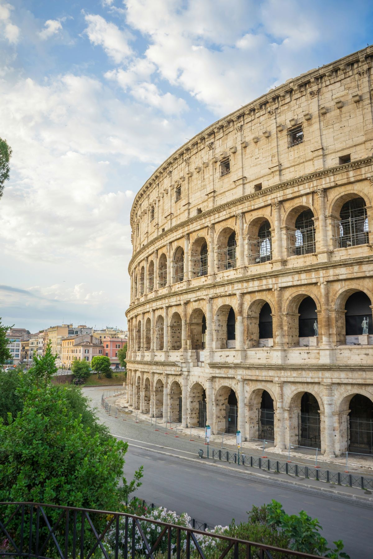 The Colosseum and Roman Forum